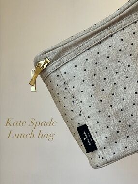 kate spade Lunch Bag with Gold Hardware